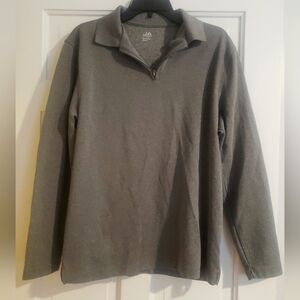 John Ashford Sweater Quarter Zip Men's Size Medium
